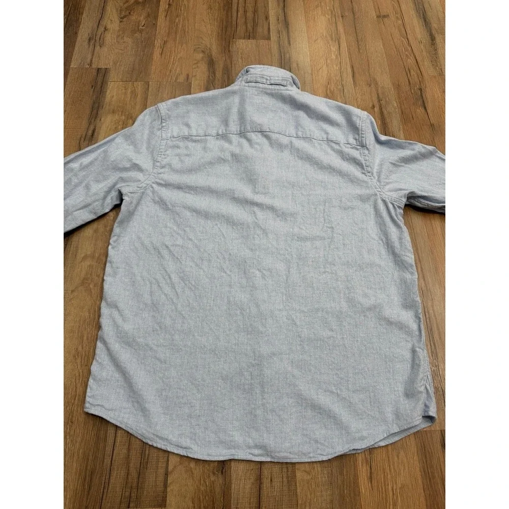 Banana Republic Men's Light Blue Button Down Shirt Large‎ Standard Fit Cotton